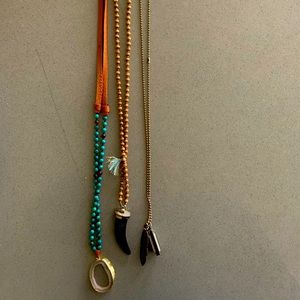 Bohemian style necklaces
